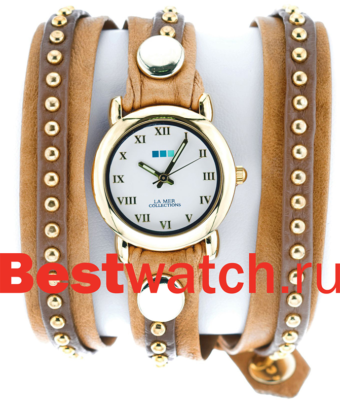 Часы La Mer С клепками LMSW3003